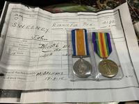 Pair of Gallipoli Medals to Iniskilling Fusilier (2 of 3) Pair of Gallipoli Medals to Iniskilling Fusilier (2 of 3)