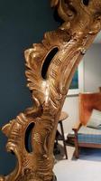 Antique Oval Timber Gilt Wall Mirror (2 of 6) Antique Oval Timber Gilt Wall Mirror (2 of 6)