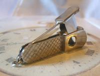 Vintage Pocket Watch Chain Fob 1950s Large Silver Chrome Cigar Cutter Fob (3 of 8) Vintage Pocket Watch Chain Fob 1950s Large Silver Chrome Cigar Cutter Fob (3 of 8)