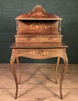 French Inlaid Rosewood Ladies Writing Table (8 of 8) French Inlaid Rosewood Ladies Writing Table (8 of 8)