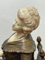 Important Art Nouveau Bronze Marble Seated Lady Sculpture By Xavier Raphanel (24 of 39) Important Art Nouveau Bronze Marble Seated Lady Sculpture By Xavier Raphanel (24 of 39)