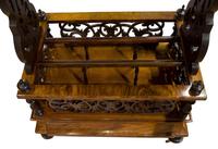Victorian Figured & Burr Walnut Canterbury (5 of 7) Victorian Figured & Burr Walnut Canterbury (5 of 7)