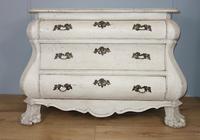 Bombé White Painted Chest of Drawers (3 of 9) Bombé White Painted Chest of Drawers (3 of 9)