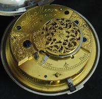 Antique Silver Pair Case Pocket Watch Fusee Verge Escapement Key Wind Enamel Dial M Moore Hillsborough (7 of 10) Antique Silver Pair Case Pocket Watch Fusee Verge Escapement Key Wind Enamel Dial M Moore Hillsborough (7 of 10)