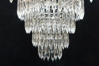 Italian Art Deco Four Tier Crystal Glass Chandelier (6 of 7) Italian Art Deco Four Tier Crystal Glass Chandelier (6 of 7)