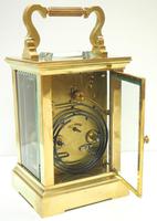 Good Antique French 8-day Carriage Clock Bevelled Case Large Dial & Carry Handle (8 of 13) Good Antique French 8-day Carriage Clock Bevelled Case Large Dial & Carry Handle (8 of 13)