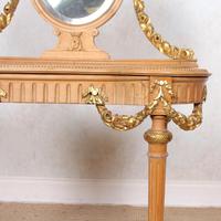 Neoclassical Marble Dressing Table Gilt Mirrored Vanity Satinwood (3 of 14) Neoclassical Marble Dressing Table Gilt Mirrored Vanity Satinwood (3 of 14)