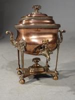 Handsome & Original Regency Period Copper Tea Urn (4 of 5) Handsome & Original Regency Period Copper Tea Urn (4 of 5)