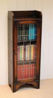 Slim Oak Glazed Bookcase (6 of 9) Slim Oak Glazed Bookcase (6 of 9)