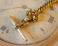 Antique Pocket Watch Chain 1870s Victorian Huge Brass Albert With T Bar & Fancy Mount (5 of 12) Antique Pocket Watch Chain 1870s Victorian Huge Brass Albert With T Bar & Fancy Mount (5 of 12)