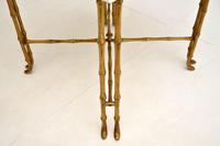 Vintage Brass & White Quartz Side / Coffee Table (6 of 6) Vintage Brass & White Quartz Side / Coffee Table (6 of 6)