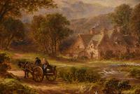 Oil Painting Pair by Thomas Thomas - Staffordshire Farmsteads (7 of 10) Oil Painting Pair by Thomas Thomas - Staffordshire Farmsteads (7 of 10)
