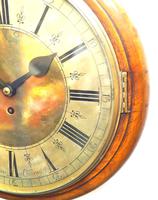 English Dial Wall Clock Rare Station Public Fusee Dial Wall Clock by Sam Aldworth at Childrey Berkshire (4 of 12) English Dial Wall Clock Rare Station Public Fusee Dial Wall Clock by Sam Aldworth at Childrey Berkshire (4 of 12)