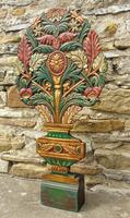Antique Spanish Toleware & Wooden Altar Stand Decoration (4 of 6) Antique Spanish Toleware & Wooden Altar Stand Decoration (4 of 6)