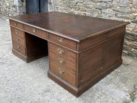 Huge Antique Victorian Oak Partners Desk (2 of 24) Huge Antique Victorian Oak Partners Desk (2 of 24)