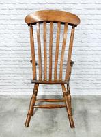 Golden Coloured Windsor Lathback Armchair (6 of 6) Golden Coloured Windsor Lathback Armchair (6 of 6)