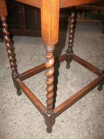 Oak Barley Twist Occasional Table (3 of 3) Oak Barley Twist Occasional Table (3 of 3)