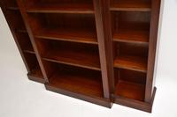 Antique Sheraton Style Inlaid Mahogany Open Bookcase (6 of 11) Antique Sheraton Style Inlaid Mahogany Open Bookcase (6 of 11)