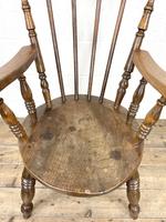 Antique Ash & Elm Armchair with Penny Seat (5 of 9) Antique Ash & Elm Armchair with Penny Seat (5 of 9)