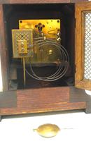 Superb Antique German Oak 8-Day Mantel Clock Quarter Striking Bracket Clock by Junghans (8 of 8) Superb Antique German Oak 8-Day Mantel Clock Quarter Striking Bracket Clock by Junghans (8 of 8)