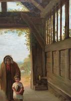 'Sunday Morning' An Enchanting Original 19thc Portrait Oil Painting' (5 of 14) 'Sunday Morning' An Enchanting Original 19thc Portrait Oil Painting' (5 of 14)
