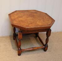 Small Oak Parquetry Top Table (2 of 10) Small Oak Parquetry Top Table (2 of 10)