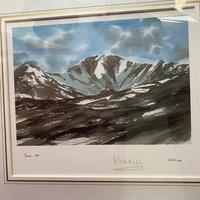 HRH Prince Charles signed Limited Edition Artists Proof Print titled "Lochnagar" with fitted case and certificate of Authenticity (9 of 14) HRH Prince Charles signed Limited Edition Artists Proof Print titled "Lochnagar" with fitted case and certificate of Authenticity (9 of 14)