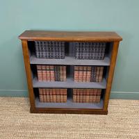 Victorian Mahogany Antique Open Bookcase (5 of 5) Victorian Mahogany Antique Open Bookcase (5 of 5)