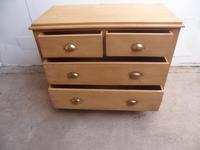 Victorian Antique Pine 4 Drawer Cup Handle Chest of Drawers to Wax / Paint (2 of 8) Victorian Antique Pine 4 Drawer Cup Handle Chest of Drawers to Wax / Paint (2 of 8)