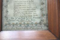 Rare & Fine Embroidery Silk Textile Scottish Castle Sampler c.1841 (6 of 9) Rare & Fine Embroidery Silk Textile Scottish Castle Sampler c.1841 (6 of 9)