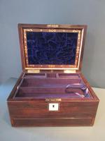 Superb Victorian Rosewood Fitted Jewellery Box (2 of 9) Superb Victorian Rosewood Fitted Jewellery Box (2 of 9)