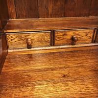 Oak open rack dresser with cupboard and draw base (10 of 14) Oak open rack dresser with cupboard and draw base (10 of 14)