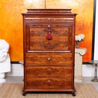 Biedermeier Secretaire Bureau Danish 19th Century Flame Mahogany (2 of 19) Biedermeier Secretaire Bureau Danish 19th Century Flame Mahogany (2 of 19)