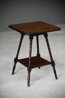 Late Victorian Two Tier Occasional Table (7 of 8) Late Victorian Two Tier Occasional Table (7 of 8)