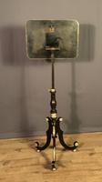 Stunning Regency Period Chinoiserie Ebonized Wine Table or Pole Screen (5 of 9) Stunning Regency Period Chinoiserie Ebonized Wine Table or Pole Screen (5 of 9)