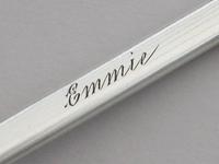 Victorian Novelty Silver Officers Dress Sword Letter Opener by Sampson Mordan, London, 1896. 'Emmie' (11 of 14) Victorian Novelty Silver Officers Dress Sword Letter Opener by Sampson Mordan, London, 1896. 'Emmie' (11 of 14)