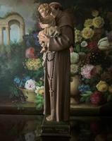 Bohumil Kafka RARE Carved Statue Sculpture St Anthony & Jesus (32 of 32) Bohumil Kafka RARE Carved Statue Sculpture St Anthony & Jesus (32 of 32)