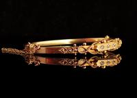 Antique Diamond Bangle 15ct Gold, Edwardian (10 of 12) Antique Diamond Bangle 15ct Gold, Edwardian (10 of 12)