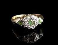 Antique Edwardian Peridot & Diamond Cluster Ring, 18ct Gold (2 of 13) Antique Edwardian Peridot & Diamond Cluster Ring, 18ct Gold (2 of 13)