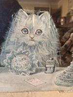 Victorian Louis Wain Print “The Wedding Breakfast” Advertising Mellin’s Food Biscuits (4 of 14) Victorian Louis Wain Print “The Wedding Breakfast” Advertising Mellin’s Food Biscuits (4 of 14)