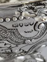 Victorian Antique Silver Fruit Bowl 1861 London William Stocker Sterling Bowl (5 of 11) Victorian Antique Silver Fruit Bowl 1861 London William Stocker Sterling Bowl (5 of 11)