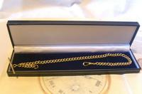 Vintage Pocket Watch Chain 1970s 10ct Rolled Gold Albert With Dog Clip & T Bar (12 of 12) Vintage Pocket Watch Chain 1970s 10ct Rolled Gold Albert With Dog Clip & T Bar (12 of 12)