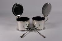 Pair of Heavy Gauge George V Silver Drum Mustards (5 of 7) Pair of Heavy Gauge George V Silver Drum Mustards (5 of 7)