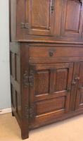 Antique Carved Oak Sideboard Court Cupboard Dresser (6 of 15) Antique Carved Oak Sideboard Court Cupboard Dresser (6 of 15)
