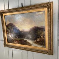 Antique Victorian river landscape oil painting of fishing party 1 of 2 (5 of 10) Antique Victorian river landscape oil painting of fishing party 1 of 2 (5 of 10)