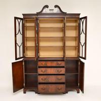 Antique Mahogany Breakfront Bookcase (5 of 22) Antique Mahogany Breakfront Bookcase (5 of 22)