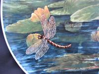 Hand painted Aesthetic Period Copeland pottery footed plate signed & dated 1878 (2 of 9) Hand painted Aesthetic Period Copeland pottery footed plate signed & dated 1878 (2 of 9)