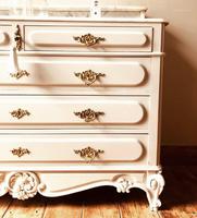 Antique Style Chest of Drawers with Marble Gallery / Grey Drawers (4 of 7) Antique Style Chest of Drawers with Marble Gallery / Grey Drawers (4 of 7)