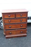 1900's Large Mahogany Round Corner Chest Drawers (5 of 5) 1900's Large Mahogany Round Corner Chest Drawers (5 of 5)