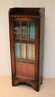 Slim Oak Glazed Bookcase (4 of 9) Slim Oak Glazed Bookcase (4 of 9)